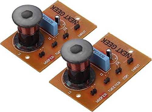 NEXT GEEK 2 Way 6db Audio Crossover Network Filters Speaker